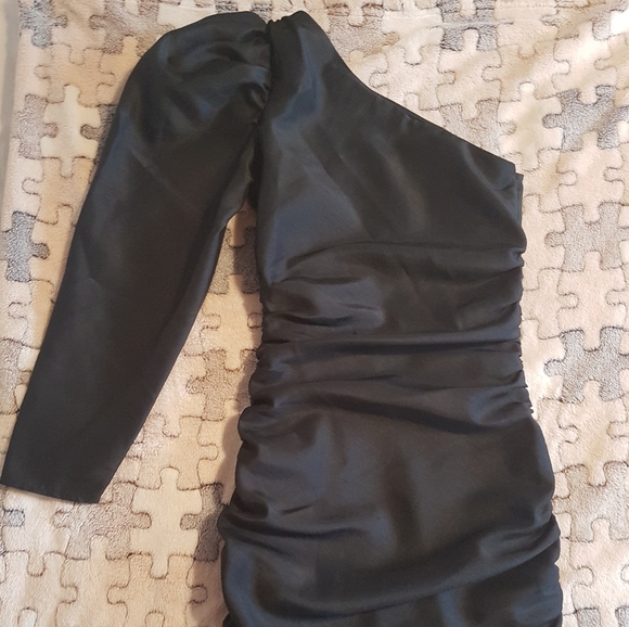 Aritzia Wilfred Rhapsody Dress Black NWT - Picture 4 of 8